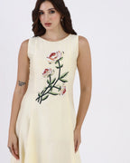 Buttercream Bloom Midi Dress