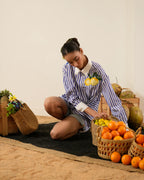 Lemon Knotted Shirt