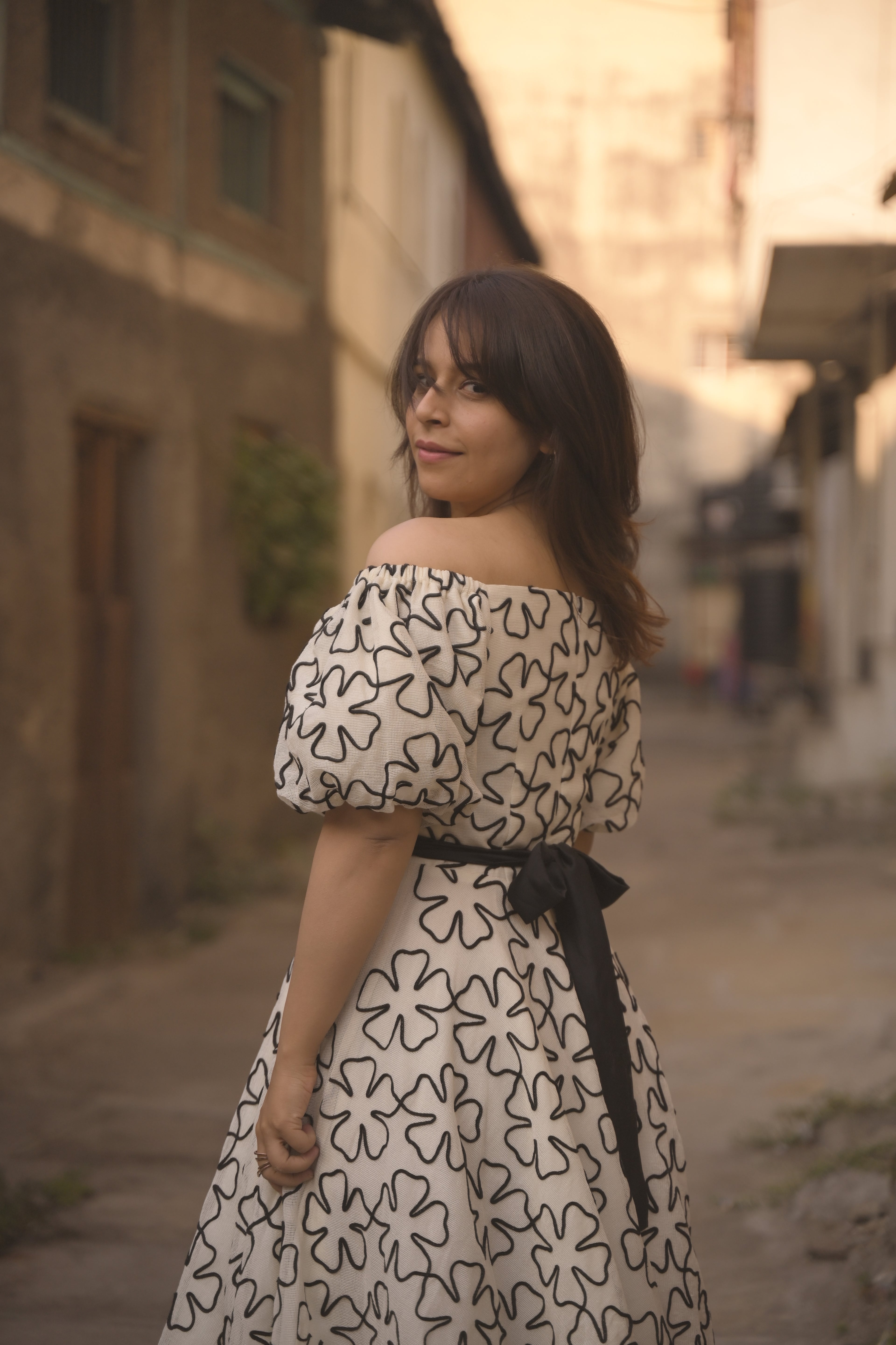 Wildflower off shoulder dress