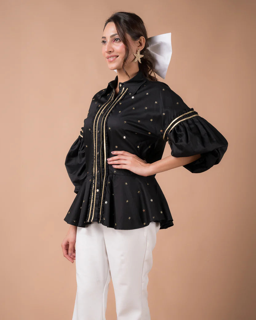 The Black And Gold Shirt