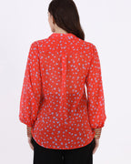 Scarlet Dusk Printed Shirt