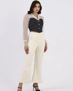 Noir Lace Corset Top