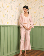 Pearl Embroidered Fusion Set