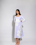 Lilac  Rose Dress