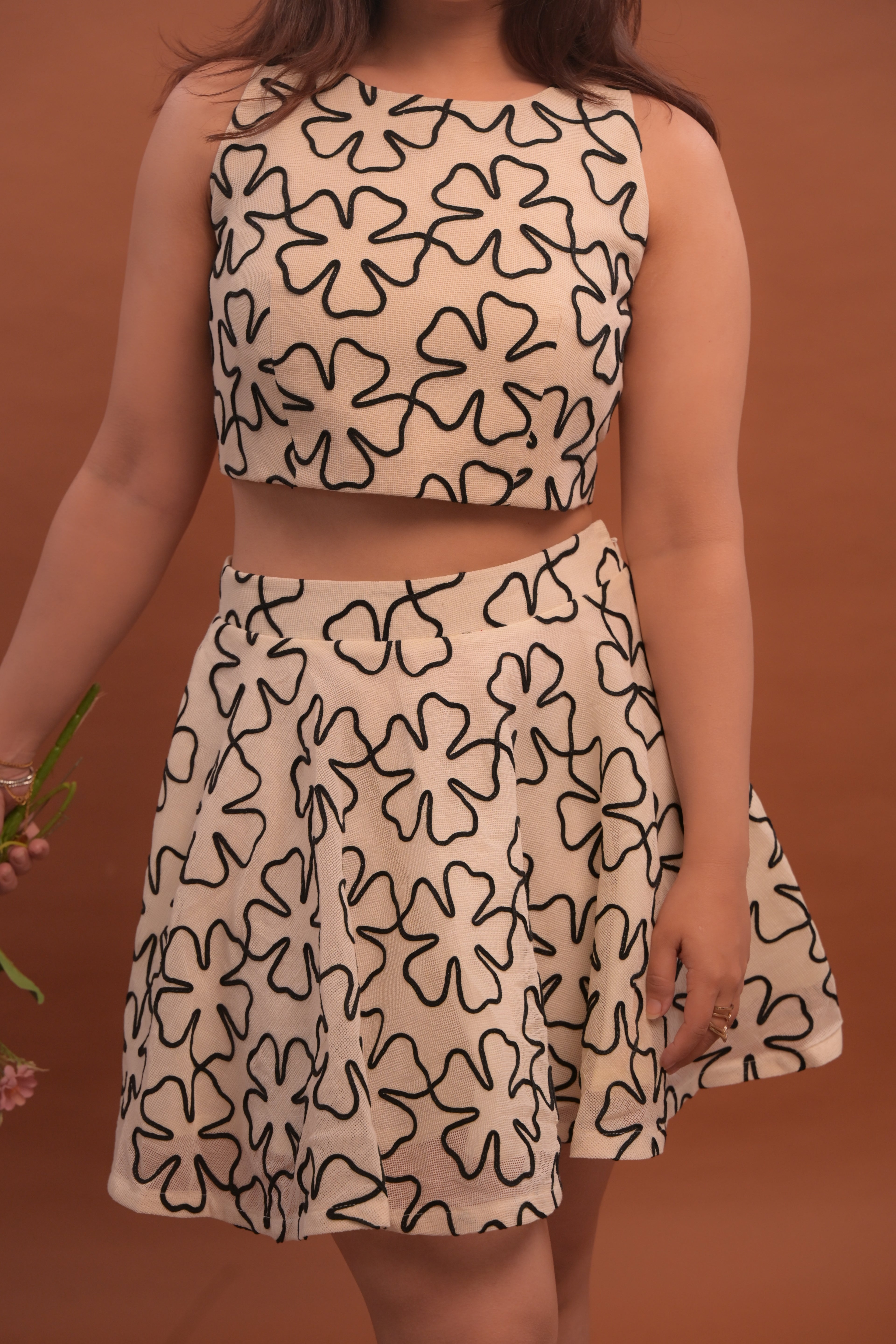 Wildflower Soft Incut Top - Divya Chawla
