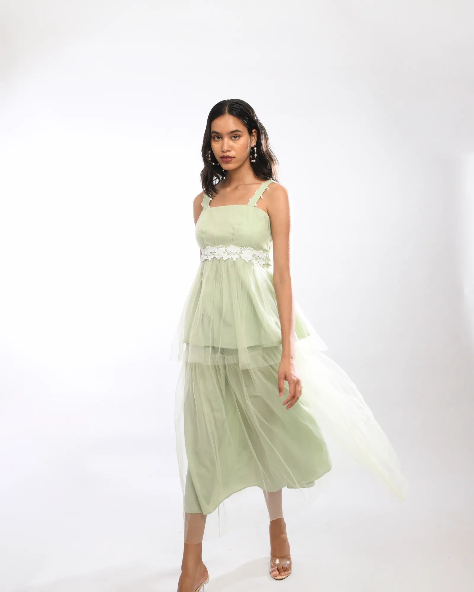 Mint Green Beach Coord Set