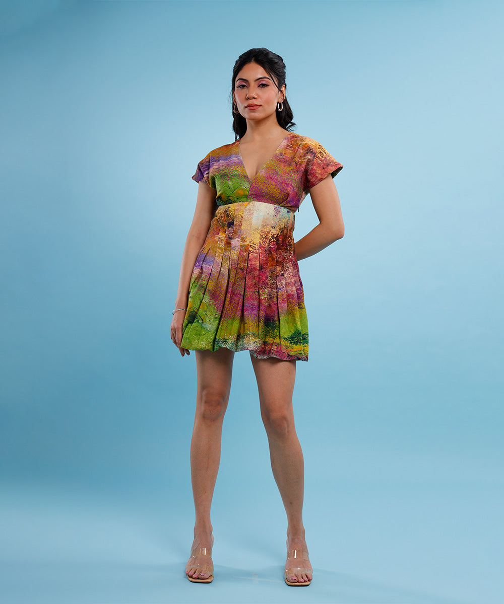 Serenna Bubble Mini Dress
