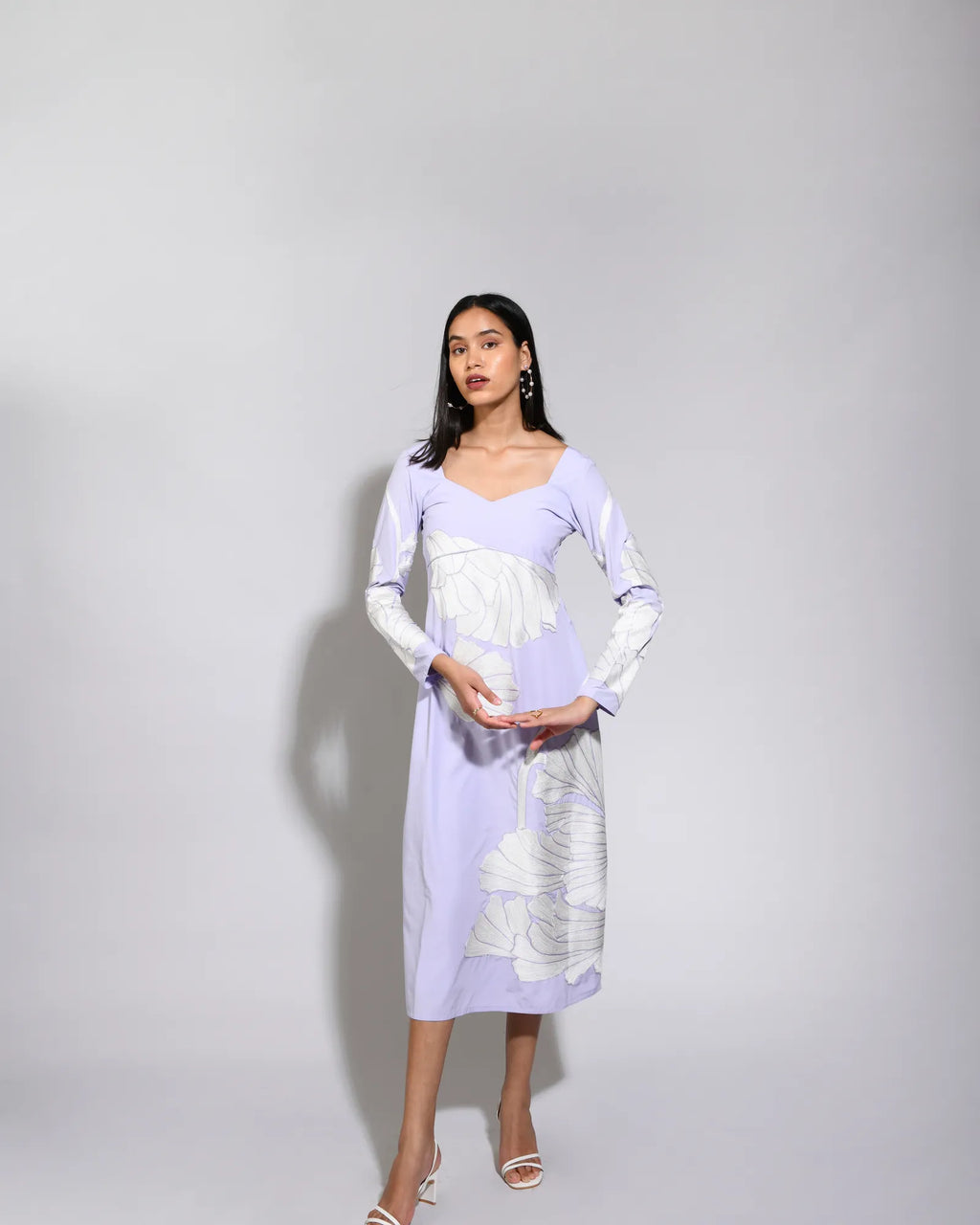 Lilac  Rose Dress