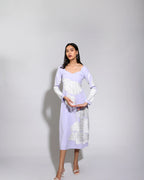 Lilac  Rose Dress