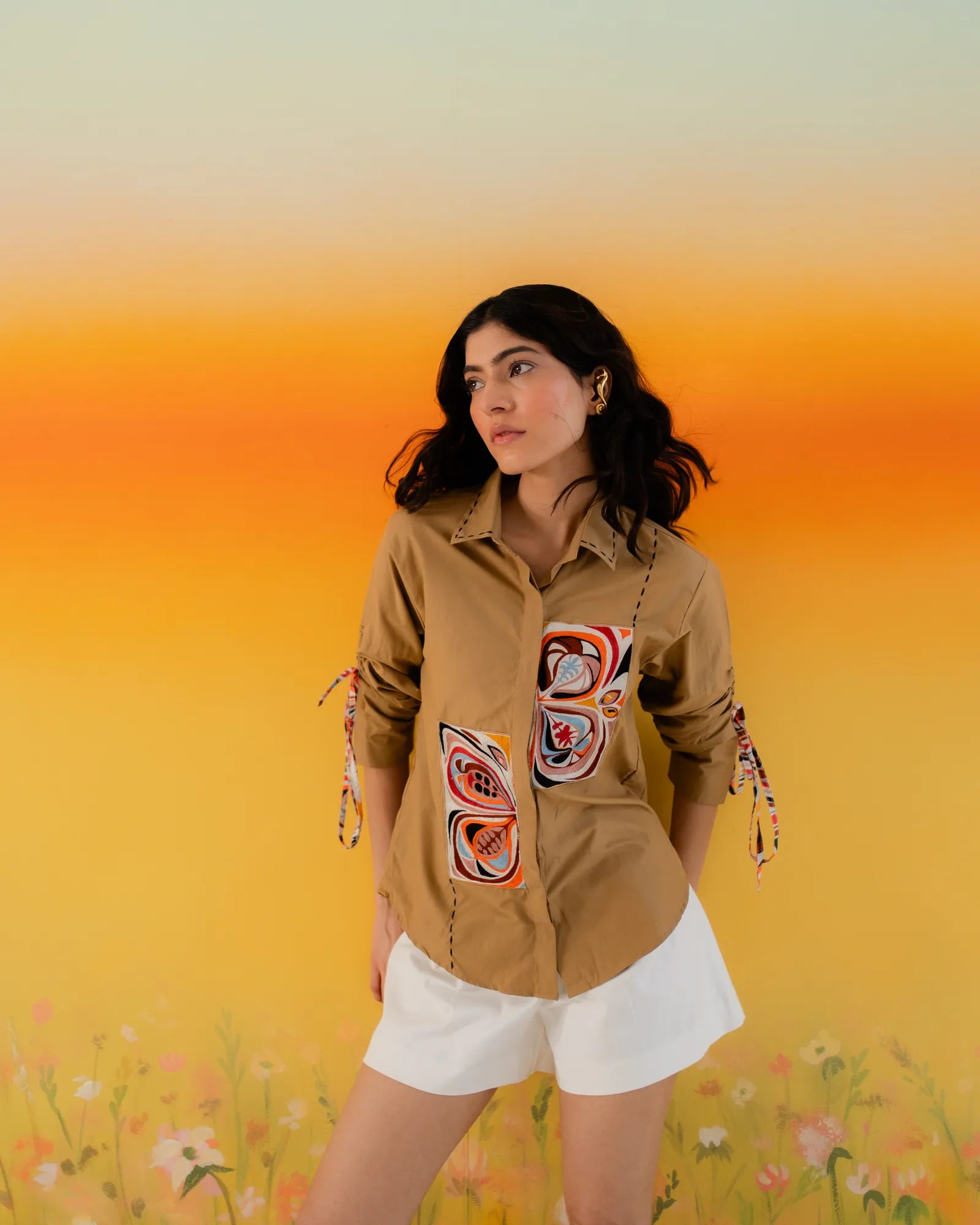 Mustard Butterfly shirt - Urban Life