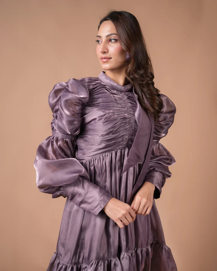 The Mauve Mini Dress