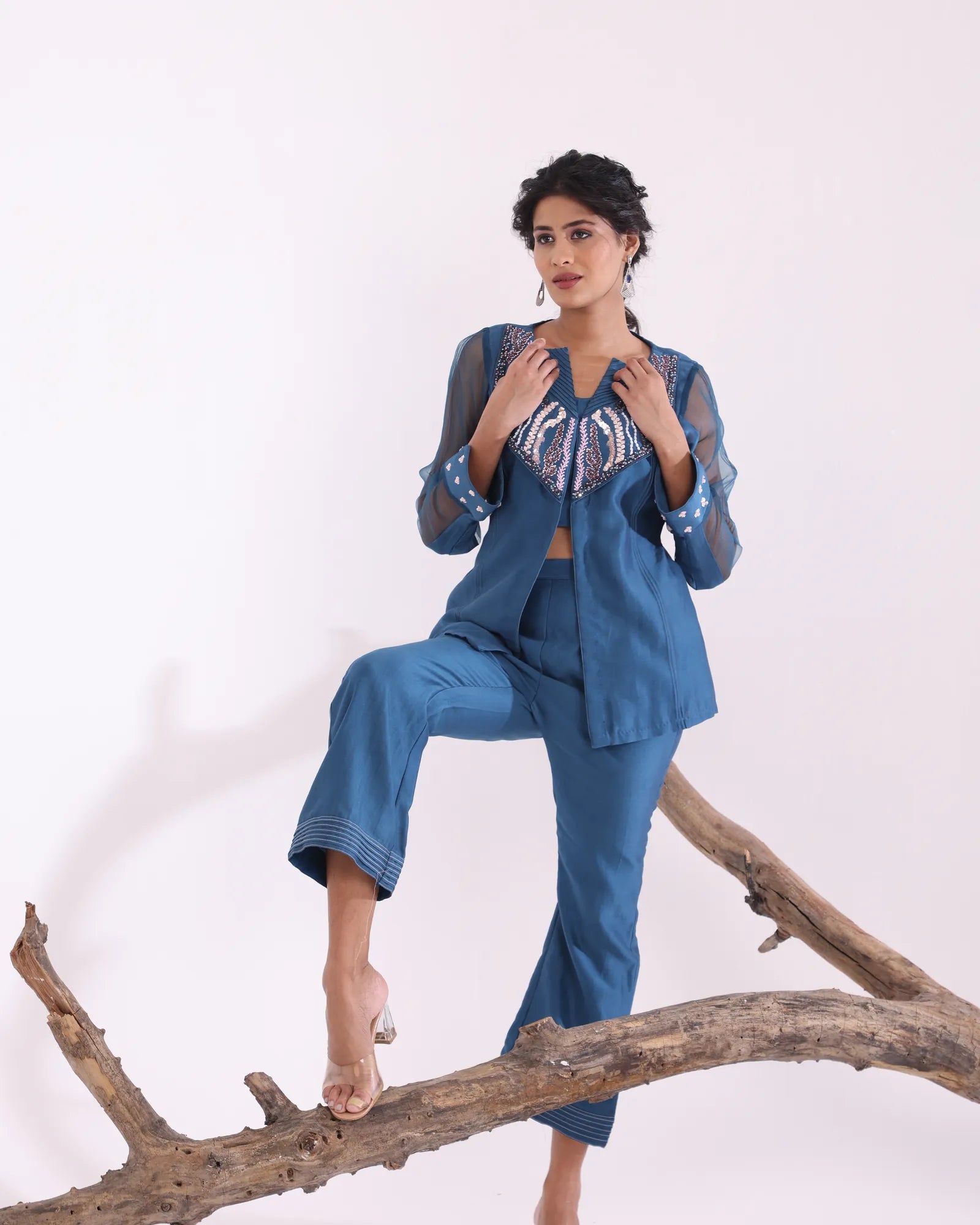 Teal Blue Cord-Set