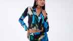 Florana Blazer Set in Black