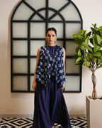 Neel Shibori Jumpsuit Set