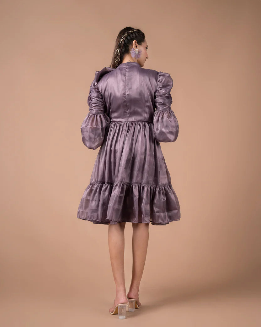 The Mauve Mini Dress