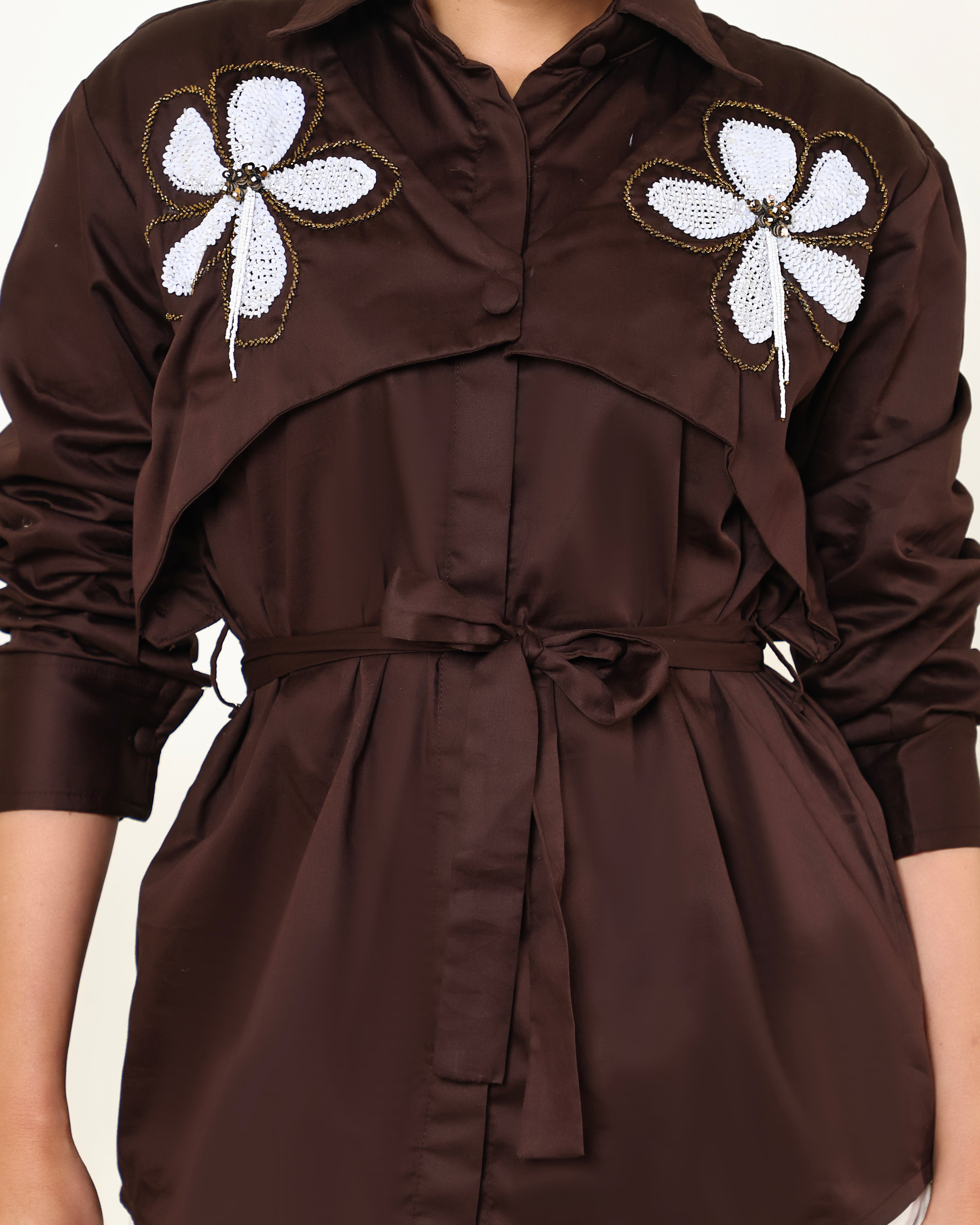 Dark Floral Shirt
