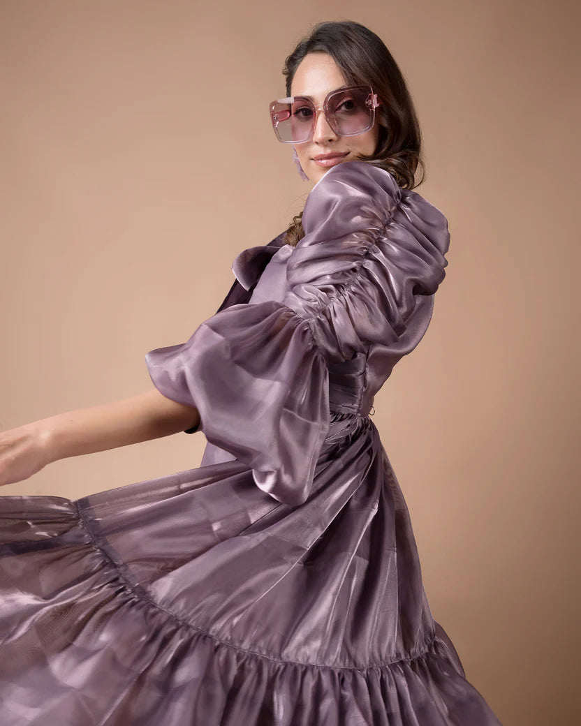 The Mauve Mini Dress