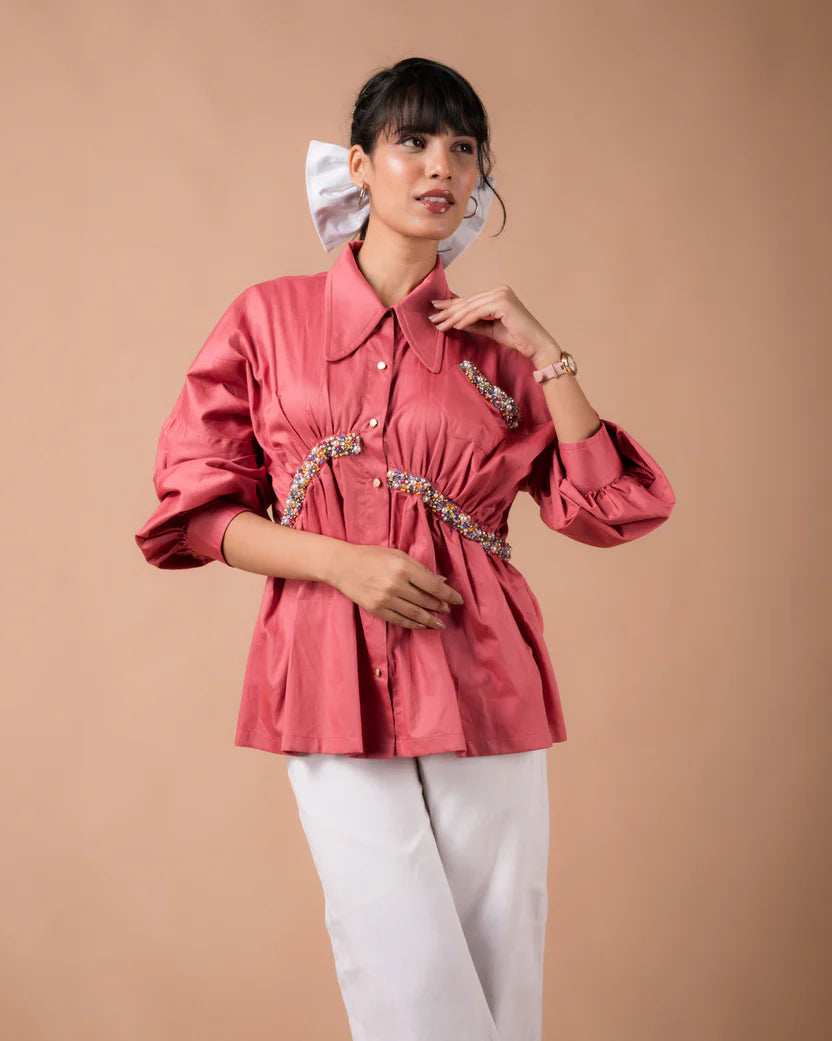 The Gathered Pocket Shirt