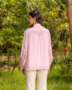 Freesia dragonfly Chiffon shirt - Dareiss
