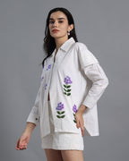 Pristine Cotton White Shirt