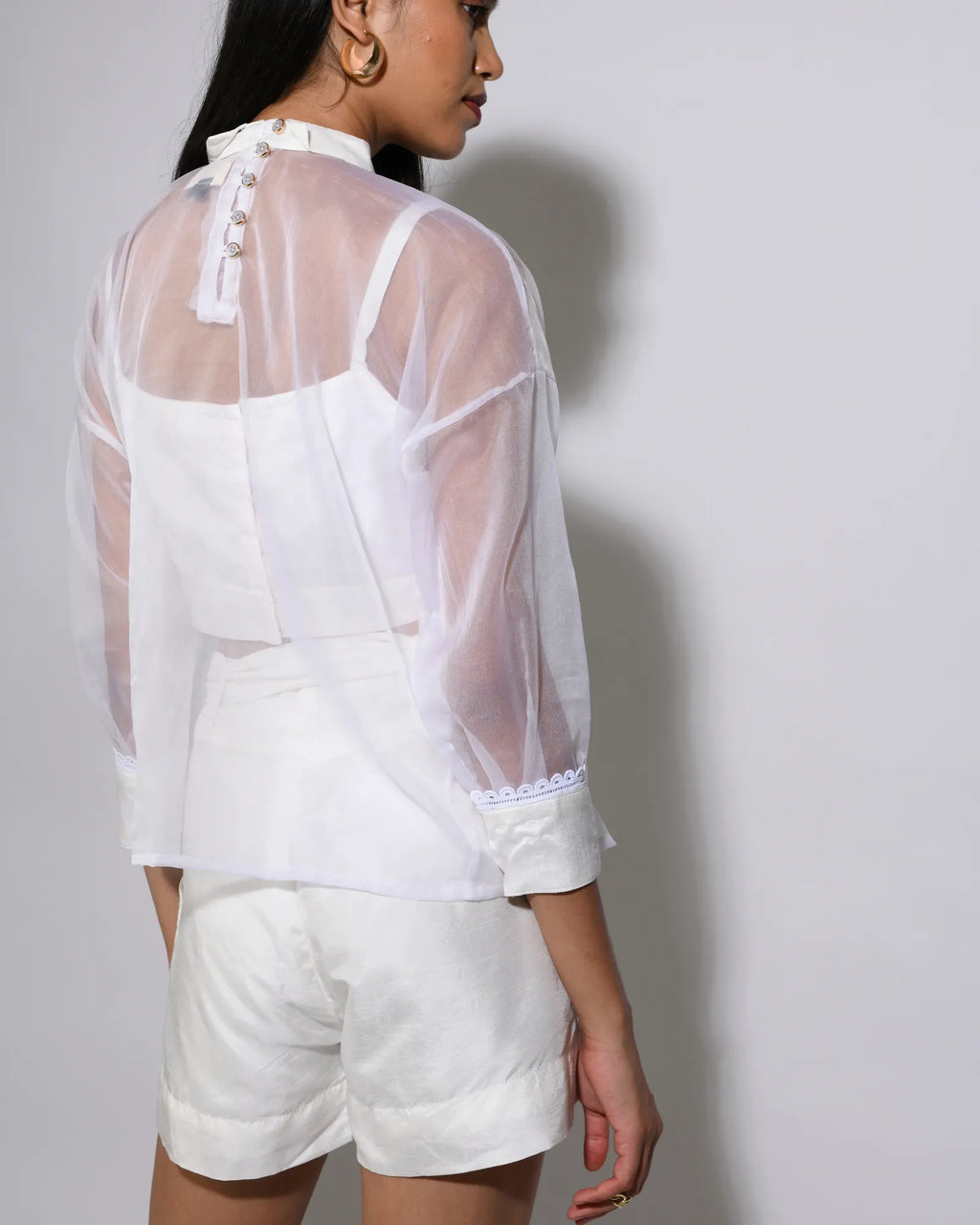 White Rose Brunch Co-Ord Set - Itara