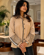 Sandstone Lace Shirt