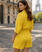 Citrus Breeze Playsuit - Shweta Chugh