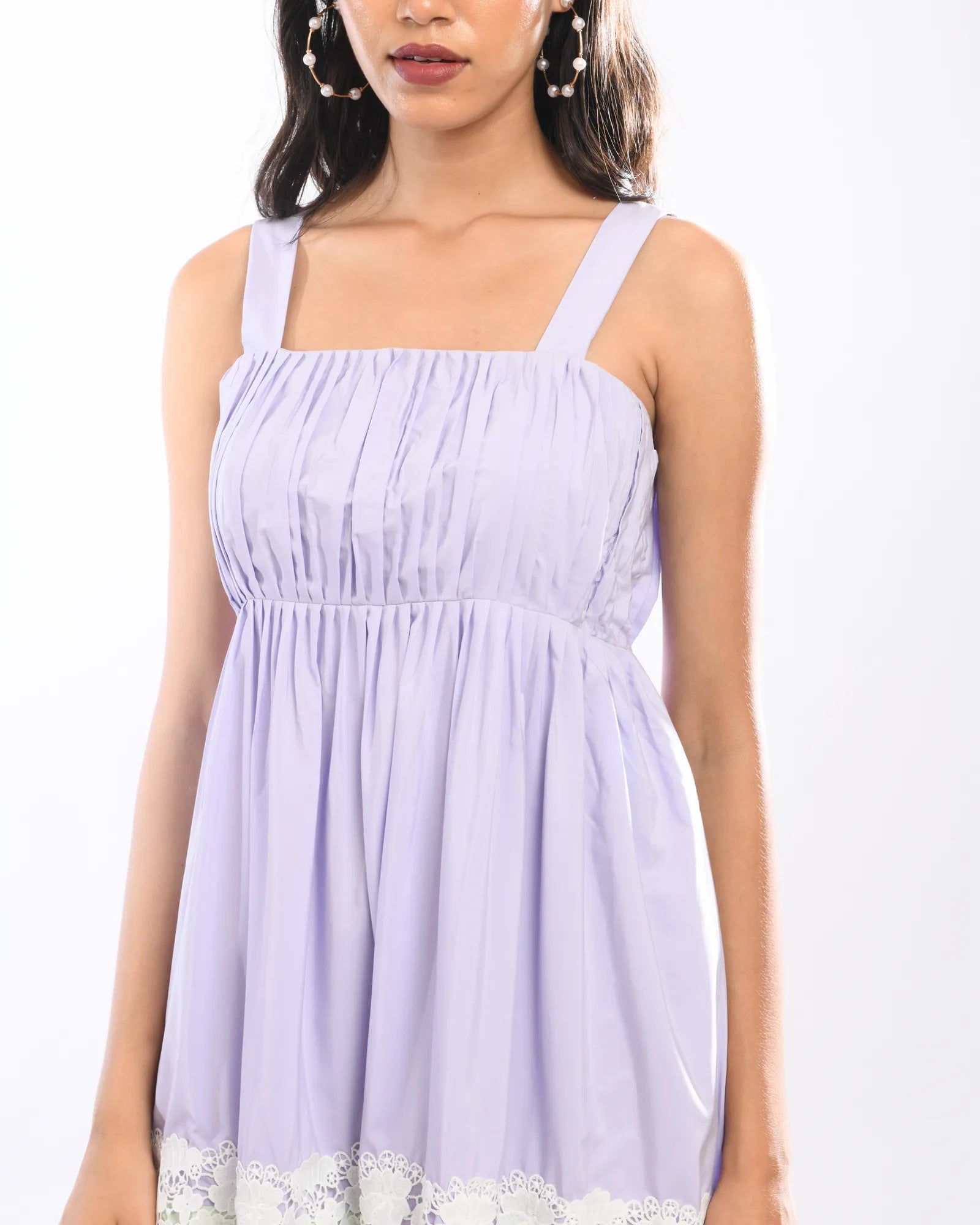 Lilac  Romance  Midi Dress