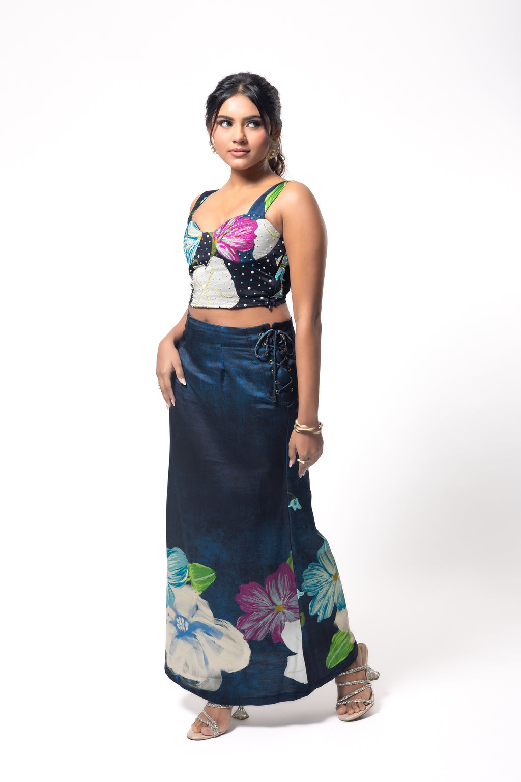 Noctura Bustier and Maxi Skirt