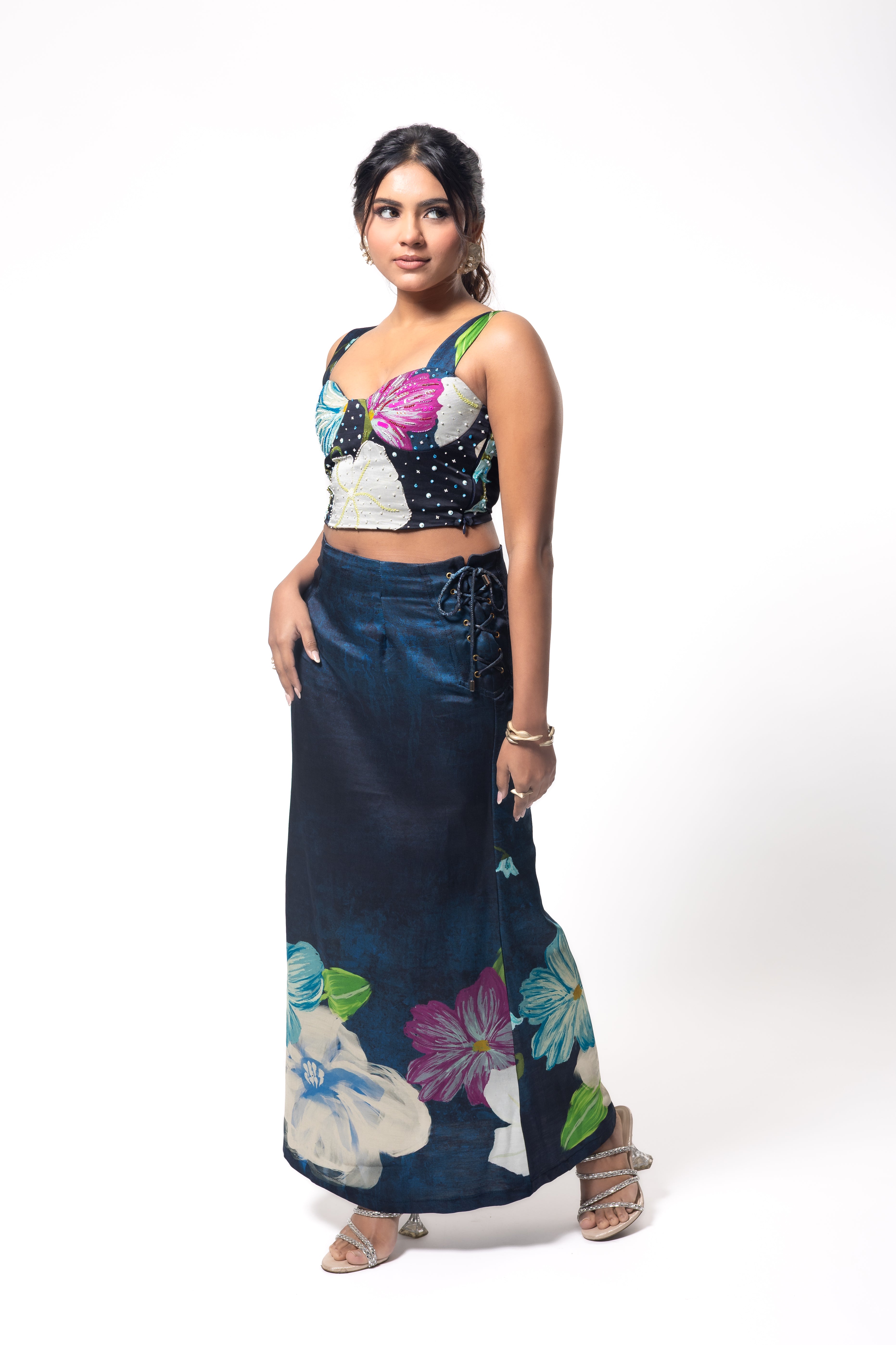 Noctura Bustier and Maxi Skirt