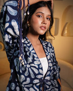 Neel Rang Tassel Layer Jacket