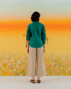 Green Flower Shirt - Urban Life