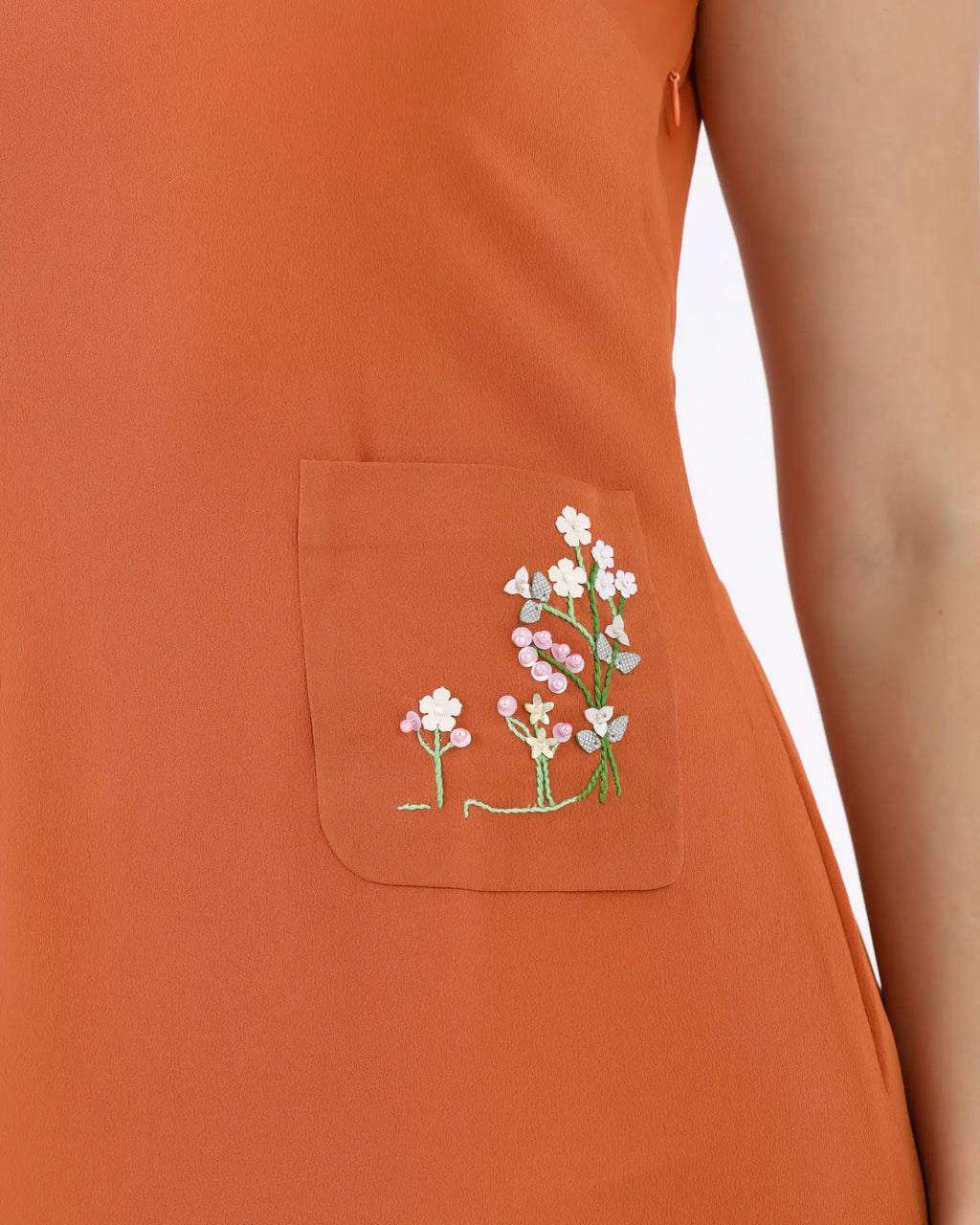 Sunset Bloom Shift Dress