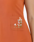 Sunset Bloom Shift Dress