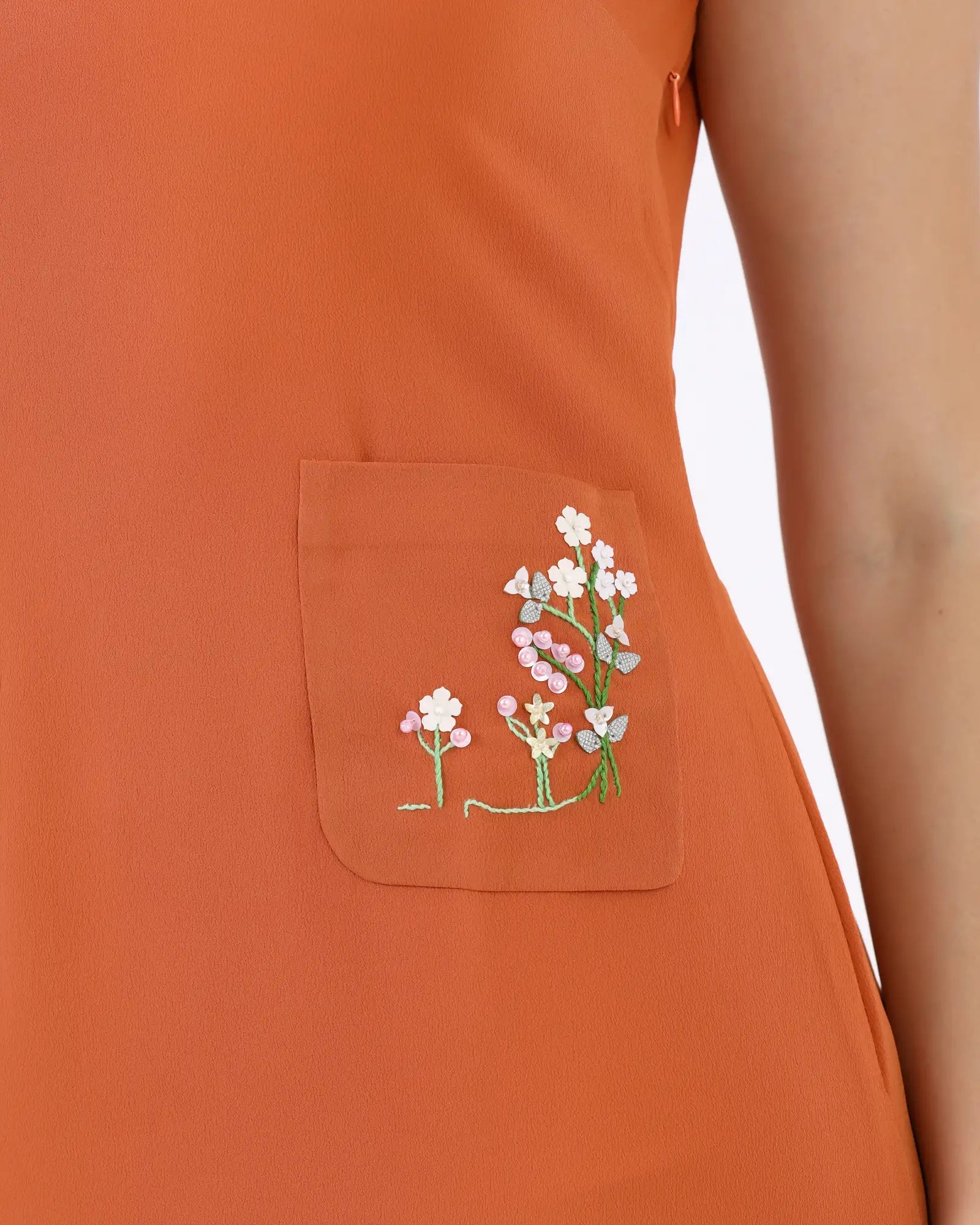 Sunset Bloom Shift Dress