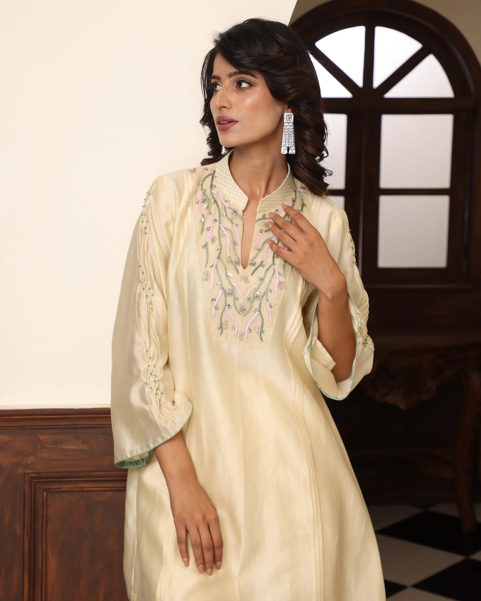 Artisanal Yellow Co-ord Set