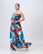 Parade Blanc Drop Waist Maxi Dress