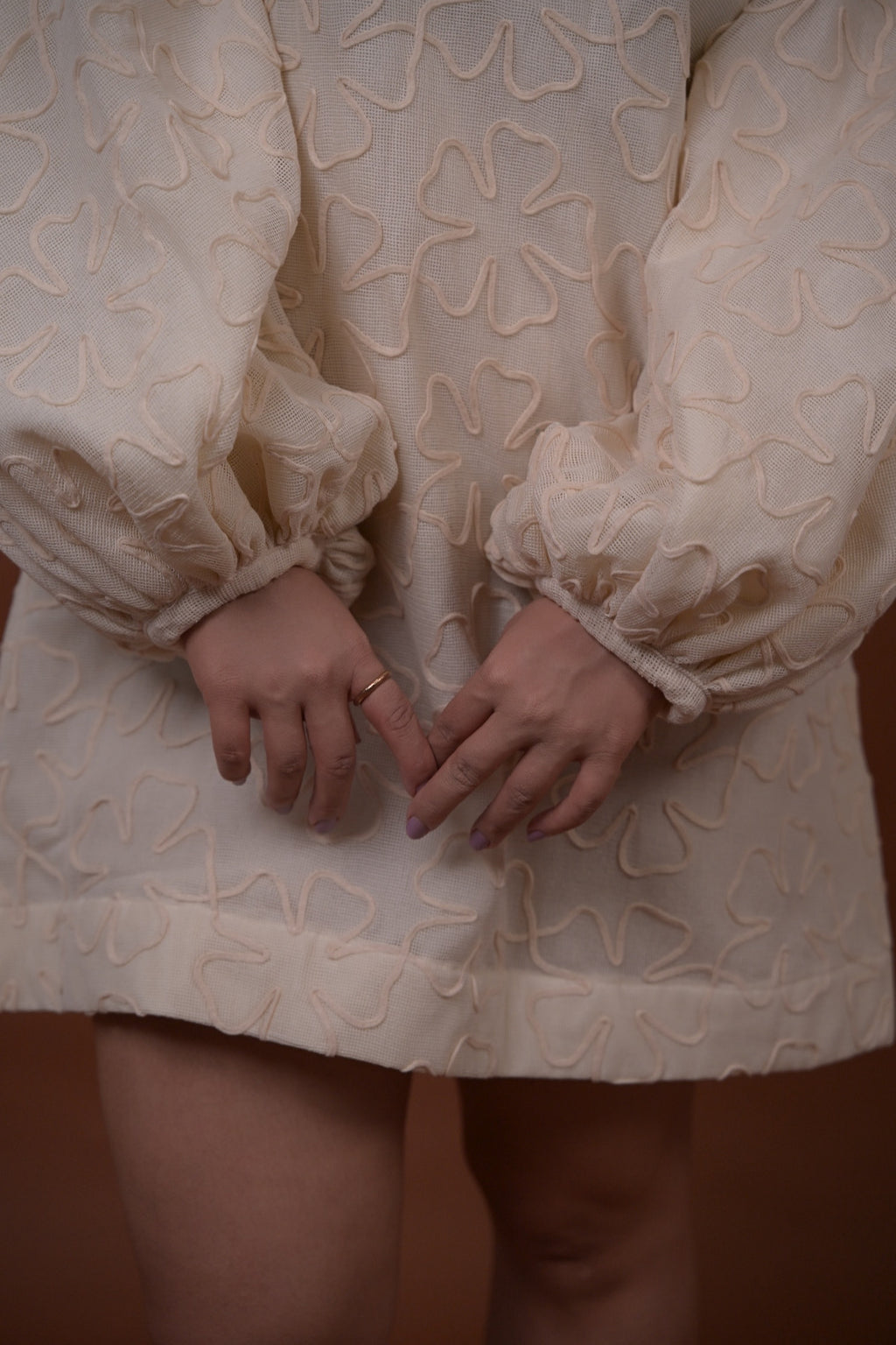 White Petal Bloom Dress