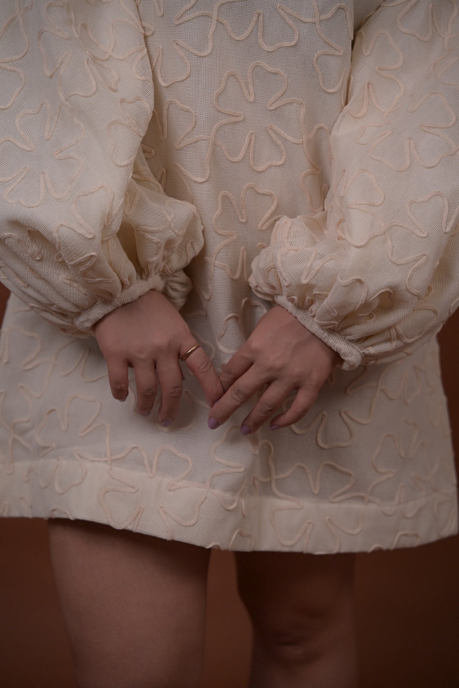 White Petal Bloom Dress
