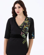 Midnight Aviary Sheath Dress