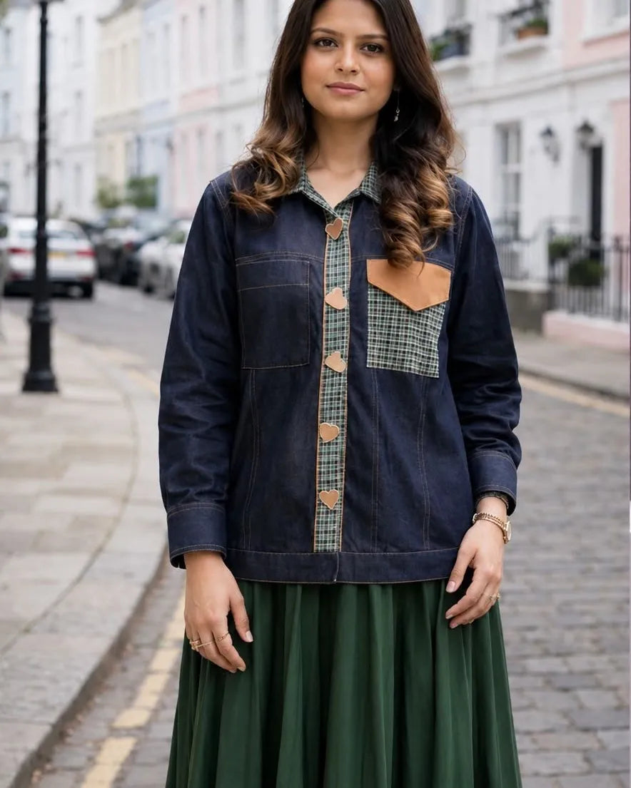 Indigo Artisian Shirt