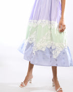 Lilac  Romance  Midi Dress