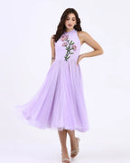 Lavender Petal Tulle Dres