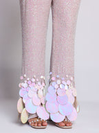 JULIE 2.0 PINK SEQUIN CO ORD SET