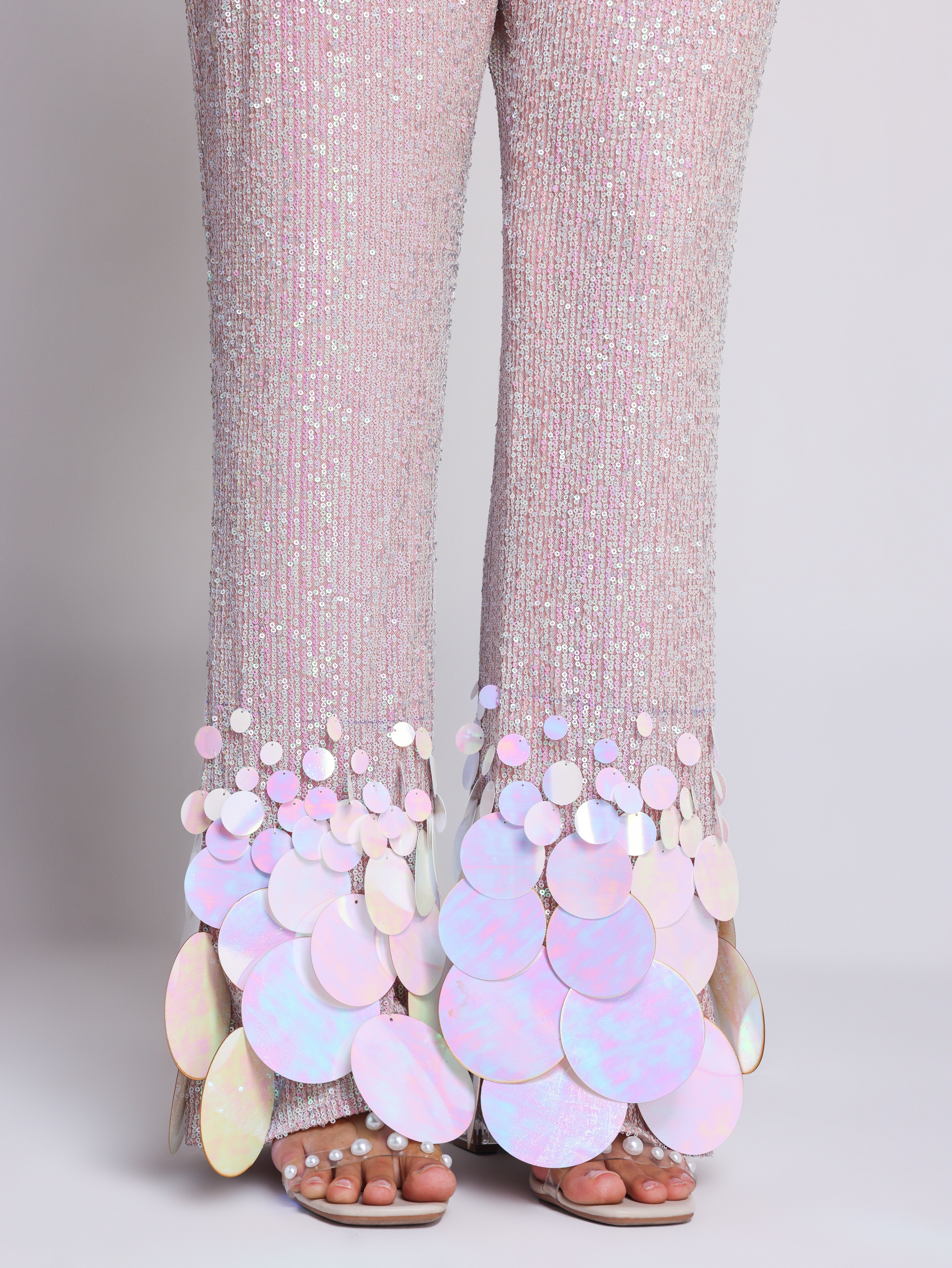 JULIE 2.0 PINK SEQUIN CO ORD SET