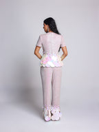 JULIE 2.0 PINK SEQUIN CO ORD SET