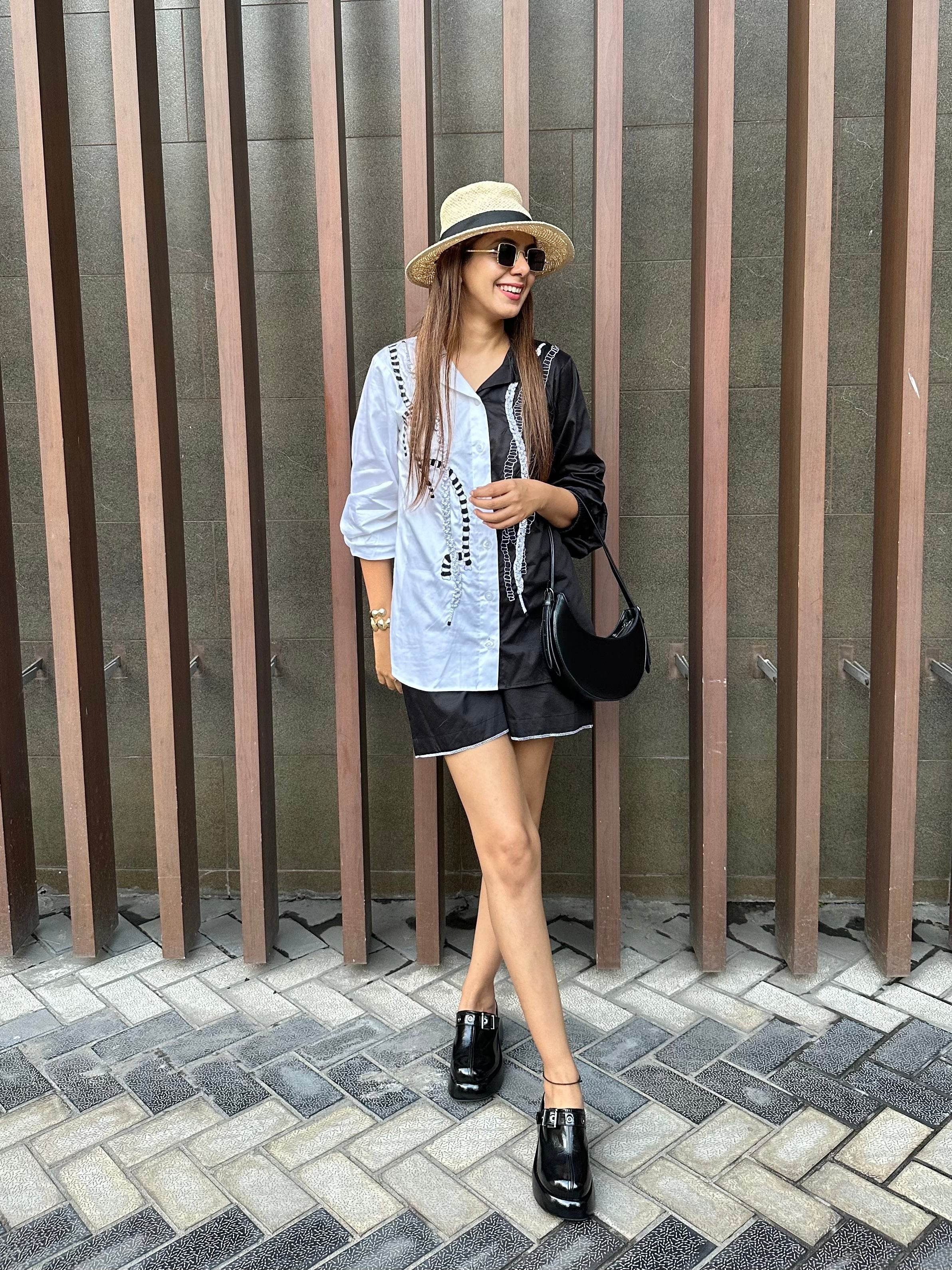 Split Persona Classic Shirt / Co-ord Set - Puja Agarwal