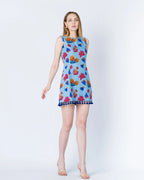 Blue Floral Dress