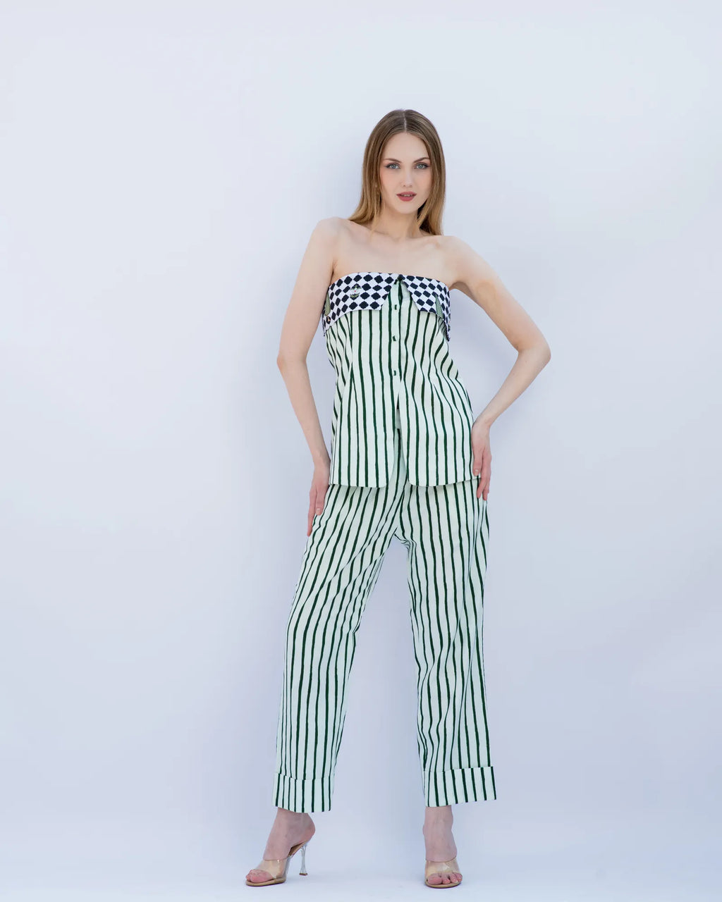 Sleek & Striped Co-ord