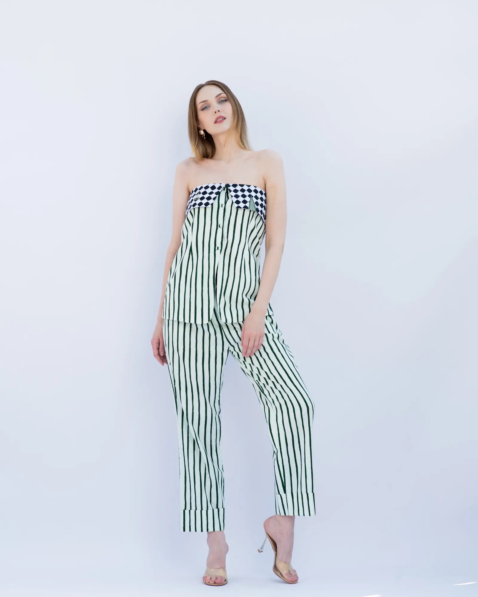 Sleek & Striped Co-ord